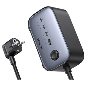 Ổ cắm điện đa năng Ugreen CD270 trạm sạc để bàn 100W (60167)
