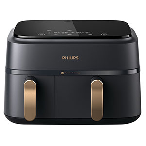 Nồi chiên không dầu 2 giỏ Philips 9 lít NA352/00