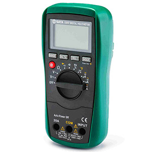 Đồng hồ đa năng Sata 03017 9V/10A