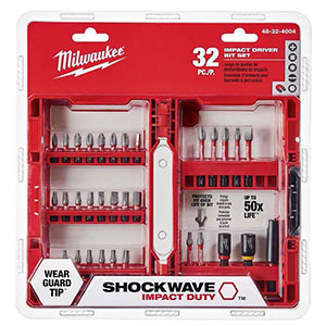 Bộ mũi vặn vít đa năng 32 chiếc Milwaukee 48-32-4004