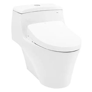 Bồn cầu điện tử Toto MS823DRW11 (kèm nắp rửa điện tử TCF4911Z)