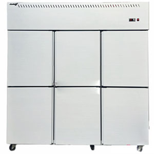 Tủ đông 6 cửa inox Snow Village SLLDZ4-1300LD