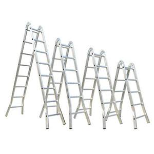 Thang nhôm gấp chữ A Ninda A300 (3m)