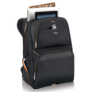 Balo Solo Urban Thrive UBN701-4 (17.3 inch - đen cam)