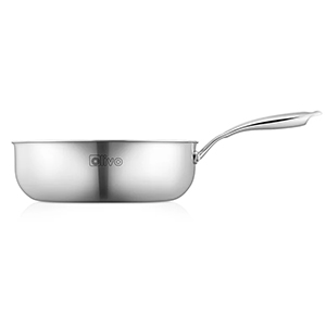 Chảo inox Olivo - kích thước: 26 x 8.5 (cm)