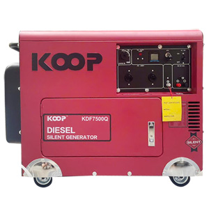 Máy phát điện chạy dầu 5Kw Koop KDF7500Q