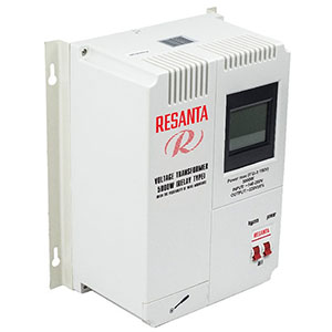Máy ổn áp gắn tường Resanta 63/6/51 (5.000W, loại rơ le)