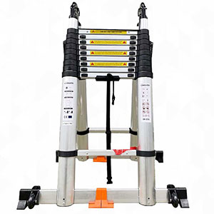 Thang nhôm rút đôi chữ A Nakata TY642 (8.2m)