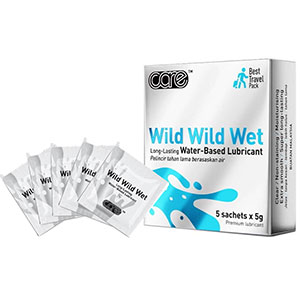 Gel bôi trơn Care Wild Wild Wet (Hộp 5 gói)