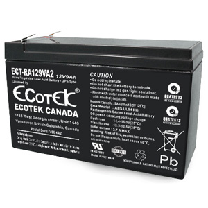 Ắc quy Ecotek ECT-RA129VA2 (12V-9Ah)