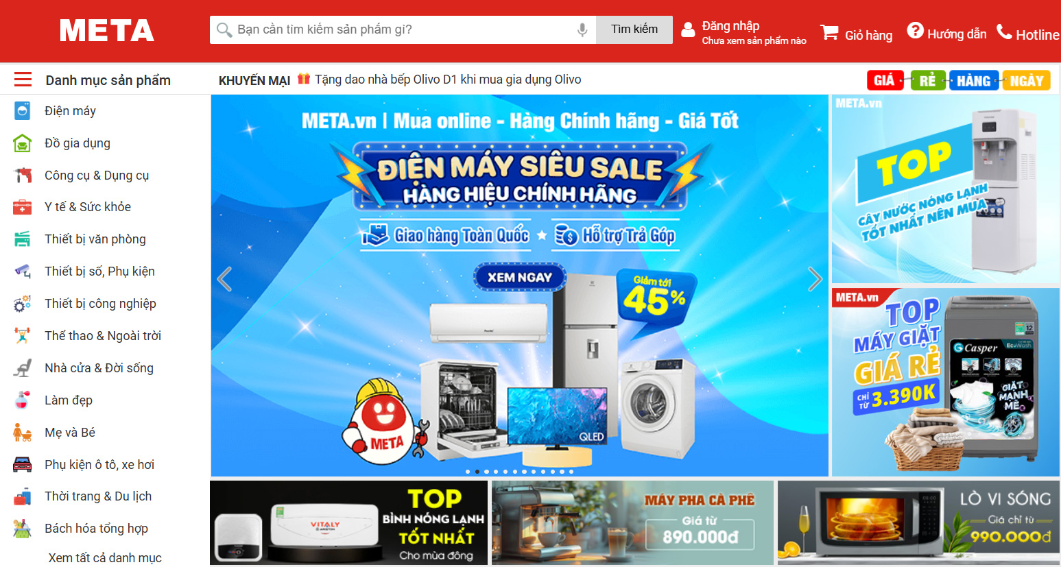 Hướng dẫn đặt hàng Online