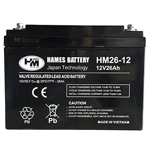 Ắc quy Hames HM26-12 (12V - 26Ah)