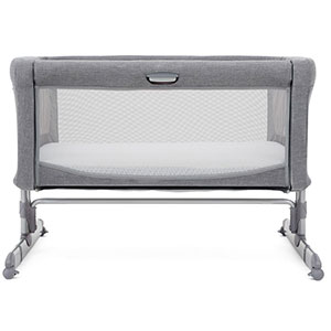 Nôi ngủ cạnh giường Joie Roomie Gray Flannel