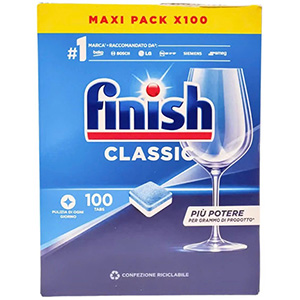 Viên rửa bát Finish Classic 100 viên/hộp