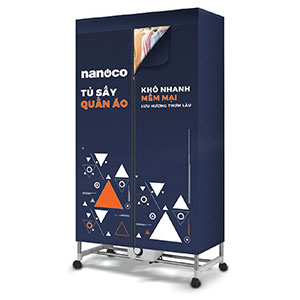 Tủ sấy quần áo Nanoco NCD2207