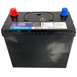 Ắc quy GSMF 46B24L(S) (12V - 45Ah), cọc trái (lớn)
