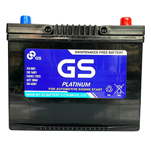 Ắc quy ô tô GS MF 95D31R (khô, 12V - 80AH, cọc phải)