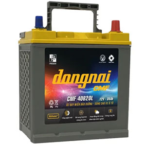 Ắc quy khô ô tô Đồng Nai CMF 40B20L (12V - 35Ah)