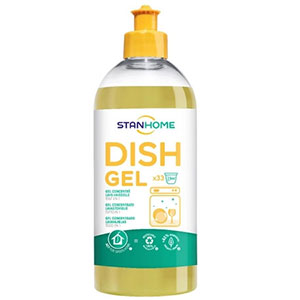 Gel rửa bát đậm đặc chuyên dụng cho máy rửa bát All in one Stanhome Dish gel 500ml (hương cam bưởi )