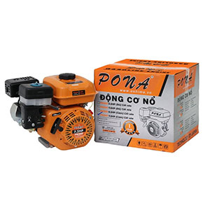 Động cơ nổ 4 thì Pona PN200 7.5HP (Cốt xéo)