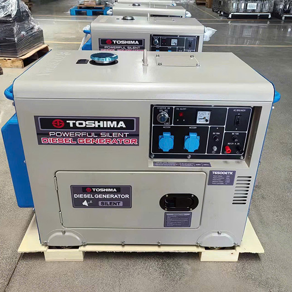 Máy phát điện chạy dầu diesel Toshima T6500ETK (5KW)
