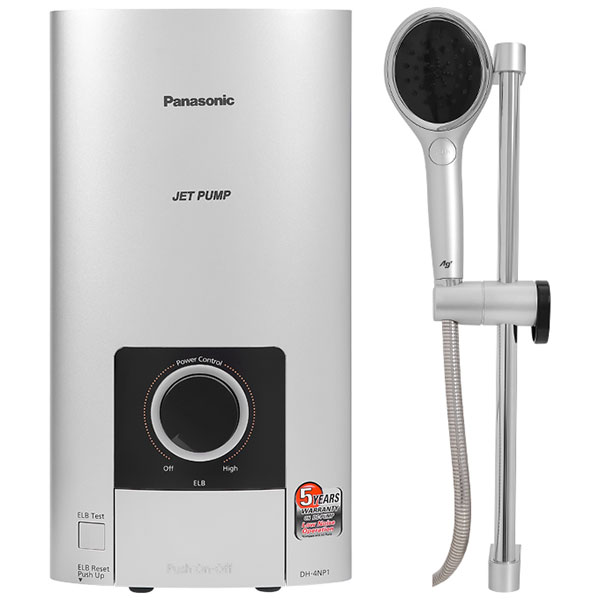 Máy nước nóng trực tiếp Panasonic DH-4NP1VS (có bơm trợ lực)