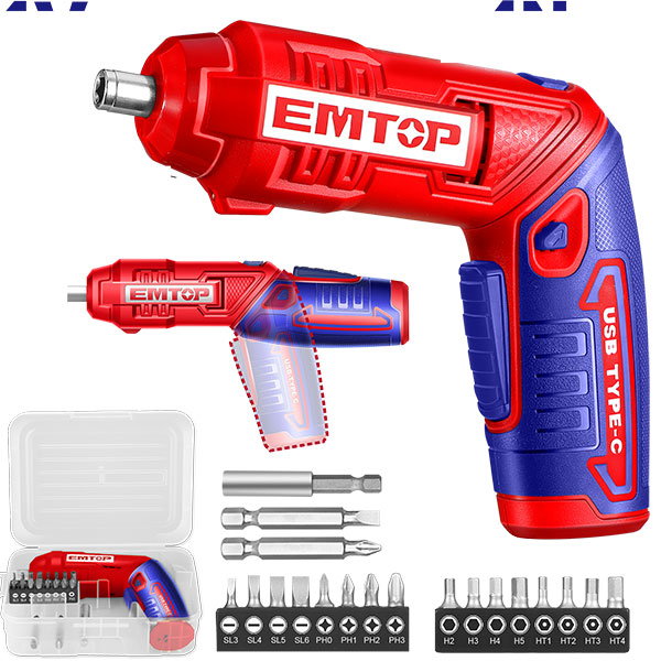 Máy siết vít 4V Emtop ECSR0408