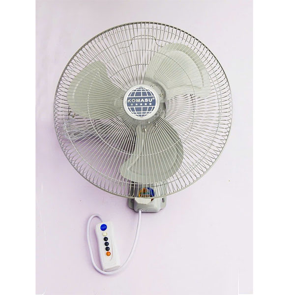 Quạt treo tường Komasu KM500CT (lồng mạ, công tắc bấm)
