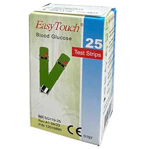 Que thử đường huyết Rossmax SG119 dùng cho máy ET301 (25 que/lọ)