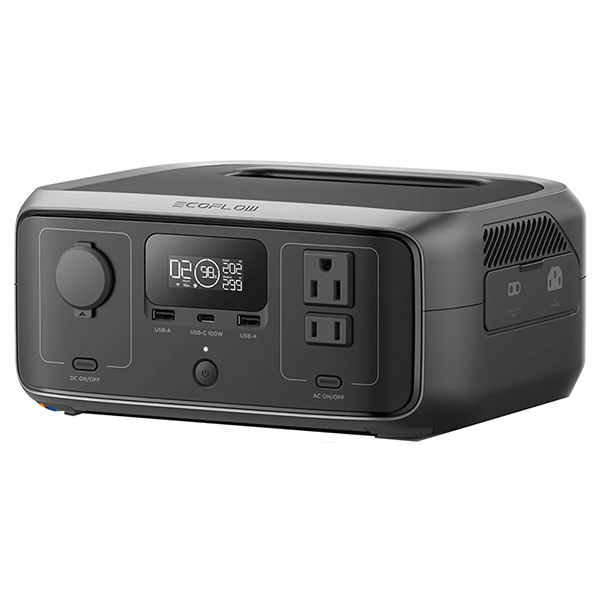 Trạm điện dự phòng di động Ecoflow 600W 286WH River 3 Plus SKU: EFRIVER3PLUS-EU-CBOX