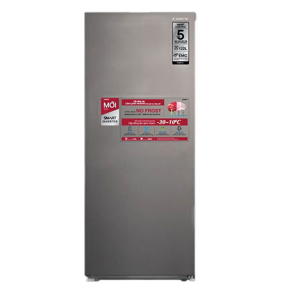 Tủ đông đứng Inverter Coex CF-4016IS (không đóng tuyết, 122 lít)