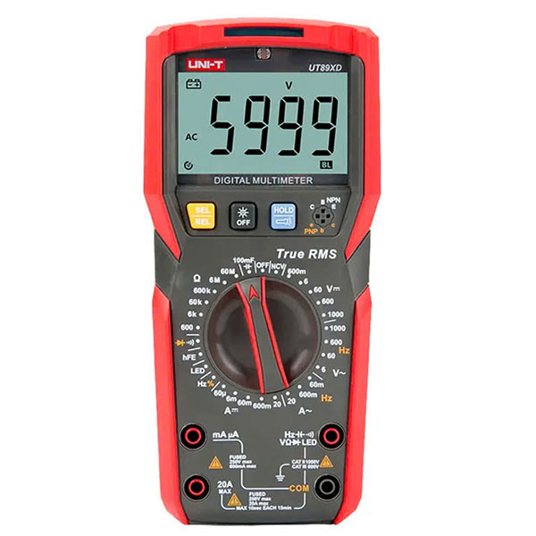 Đồng hồ vạn năng Uni-T UT89XD (1.000V, 20A, True RMS, ± 0.5%)