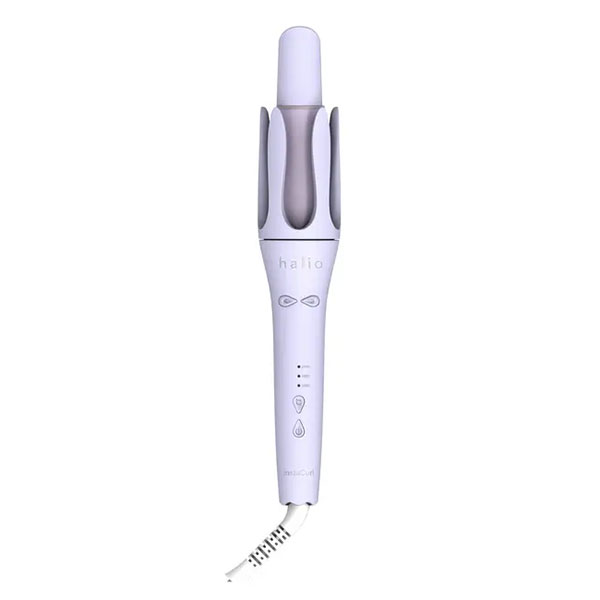 Máy uốn tóc tự xoay ion âm Halio instaCurl Premium Automatic Hair Styler Periwinkle