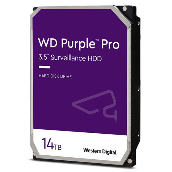 Ổ cứng giám sát WD Purple Pro 14TB WD142PURP