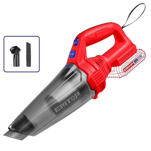 Máy hút bụi dùng pin 20V Emtop ELVC201261 (chưa pin, sạc)