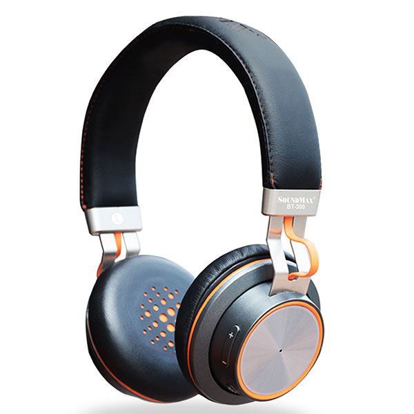 Tai nghe không dây On-ear SoundMax BT300 (Đen)