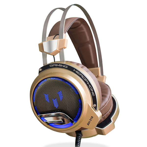 Tai nghe Over-ear Soundmax AH 318 (Nâu)
