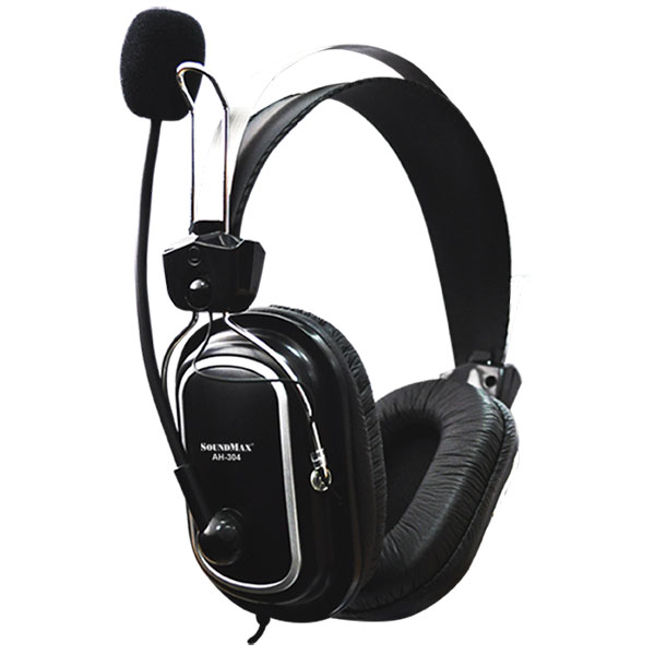 Tai nghe Soundmax AH304 (Đen)