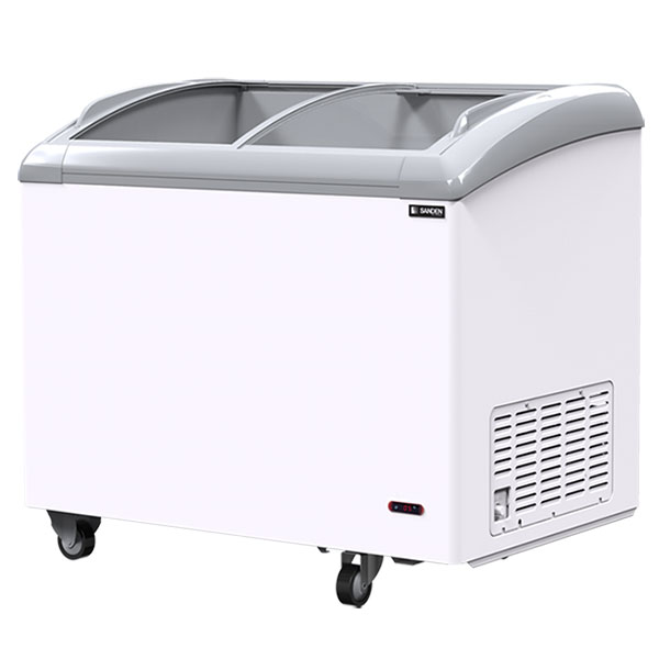 Tủ đông cửa kính cong Sanden SNC-0355 (330 lít)