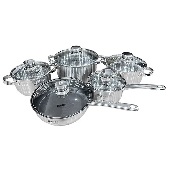 Bộ nồi inox 5 món Kaff KF-ST005Fr