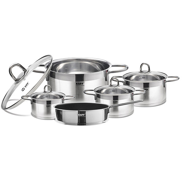 Bộ nồi inox 5 món Kaff KF-ST09304