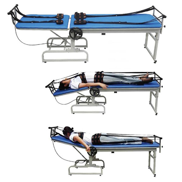 Giường kéo cột sống lưng 2 khúc TJM-GK01