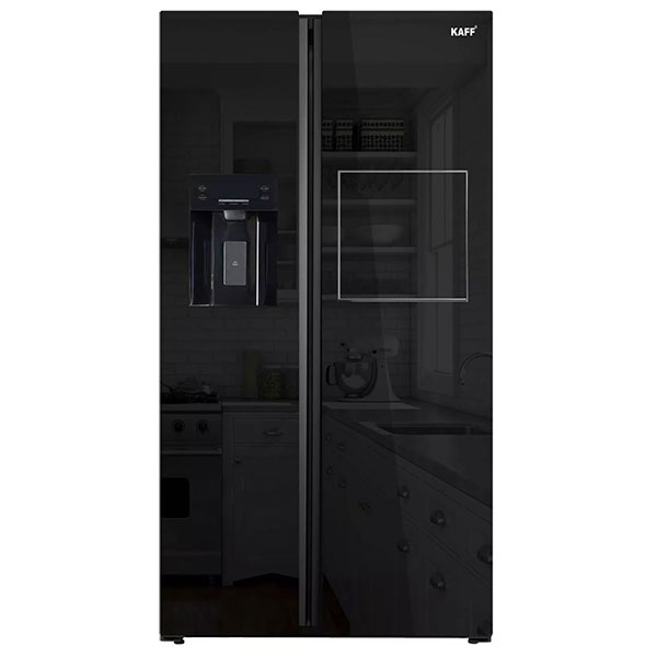 Tủ lạnh side by side Kaff KF-BCD606WHIT
