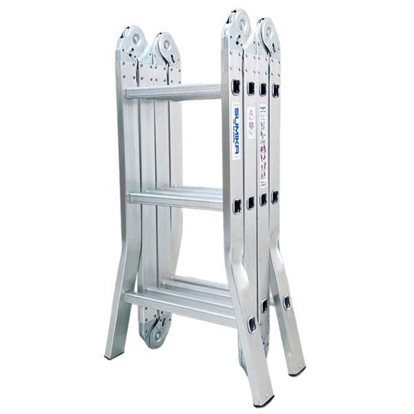 Thang nhôm gấp 4 đoạn Sumika SKM603, chữ A cao 1.7m