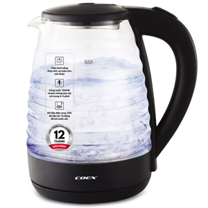 Ấm siêu tốc thủy tinh 1.8L Coex CK-5123G