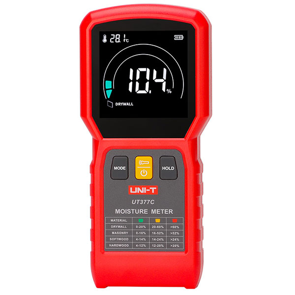 Máy đo độ ẩm gỗ và vật liệu xây dựng Uni-T UT377C