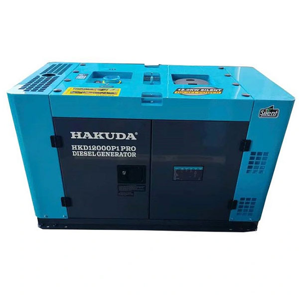 Máy phát điện chạy dầu Hakuda HKD12000P1 Pro 12KW cách âm