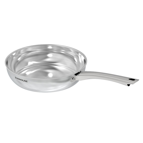 Chảo inox liền khối Sunhouse Healthy IN24M7E
