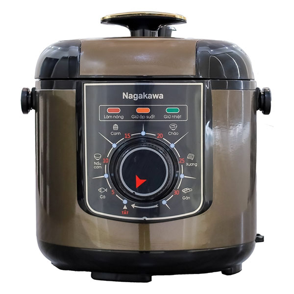 Nồi áp suất điện Nagakawa NEP5366 - 6 lít