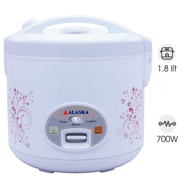 Nồi cơm điện Alaska CR-18A - 1.8 lít